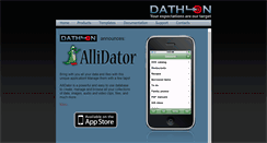 Desktop Screenshot of dathlon.com